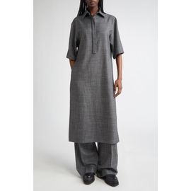 Michael Kors Collection Michael Kors Collection Wool & Silk Jaspé Twill Tunic