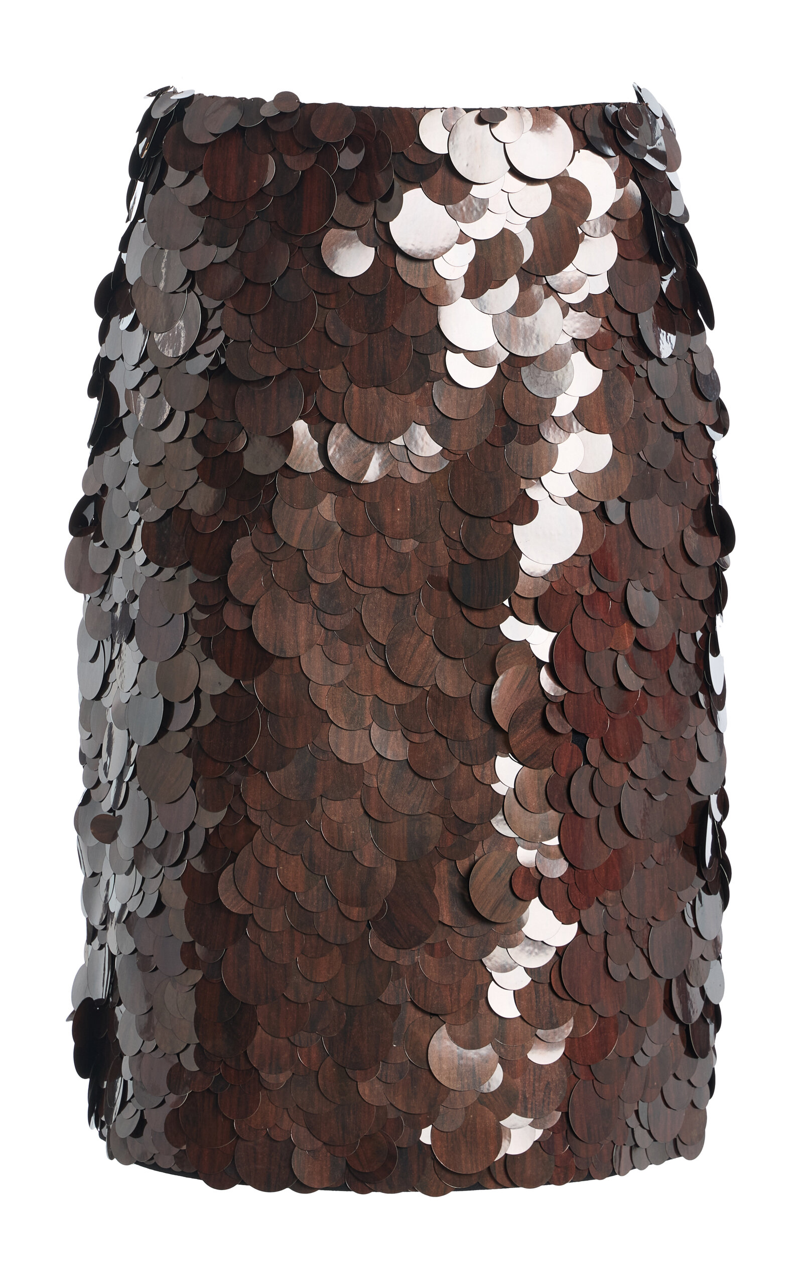 Michael Kors Collection Michael Kors Collection Wool Sequined Midi Skirt