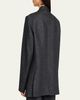 Michael Kors Collection Nico Two-Button Wool Blazer - 3