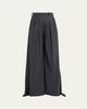Michael Kors Collection Opera Wide-Leg Stretch Wool Trousers - 1