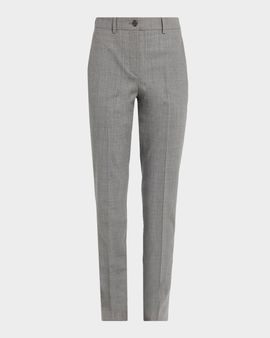 Michael Kors Collection Samantha Slim-Leg Virgin Wool Pants