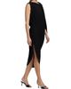 Michael Kors Collection Women's Elliptical Draped-Sleeve Jersey Midi-Dress - 2