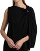 Michael Kors Collection Women's Elliptical Draped-Sleeve Jersey Midi-Dress - 6