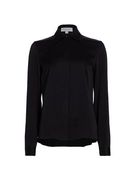 Michael Kors Collection Women's Hansen Charmeuse Shirt