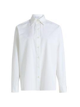 Michael Kors Collection Women's Katia Cotton Button-Front Shirt