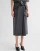 Michael Kors Collection Women's Origami Slit Midi Skirt - 4