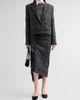 Michael Kors Collection Women's Pareo Frayed Virgin Wool Midi Skirt - 2