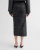 Michael Kors Collection Women's Pareo Frayed Virgin Wool Midi Skirt - 3