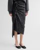 Michael Kors Collection Women's Pareo Frayed Virgin Wool Midi Skirt - 4