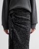 Michael Kors Collection Women's Pareo Frayed Virgin Wool Midi Skirt - 5