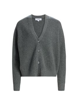 Michael Kors Collection Women's Ribbed Cashmere Cardigan