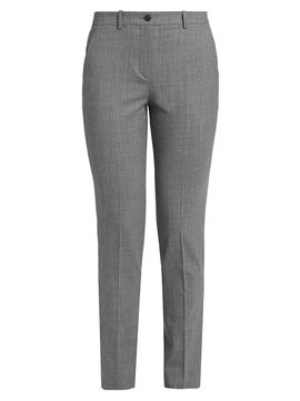 Michael Kors Collection Women's Samantha Stretch-Virgin Wool Tapered Pants