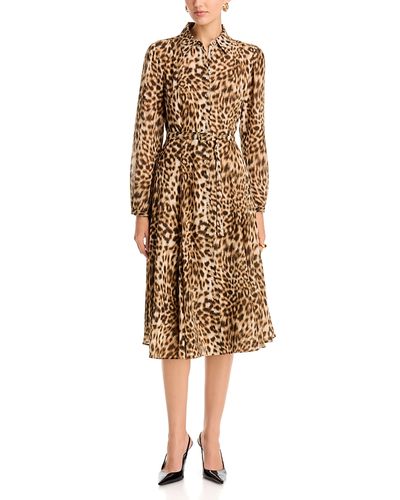 Michael Kors Michael Kors Belted Midi Shirt Dress