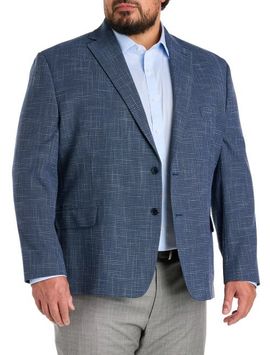 Michael Kors Michael Kors Big & Tall Mini Houndstooth Sport Coat