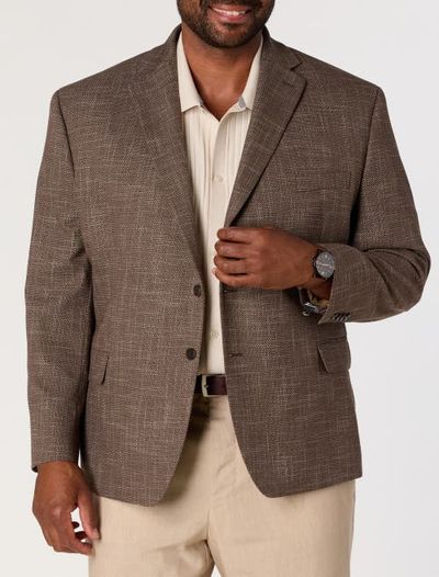 Michael Kors Michael Kors Big & Tall Textured Sport Coat V2