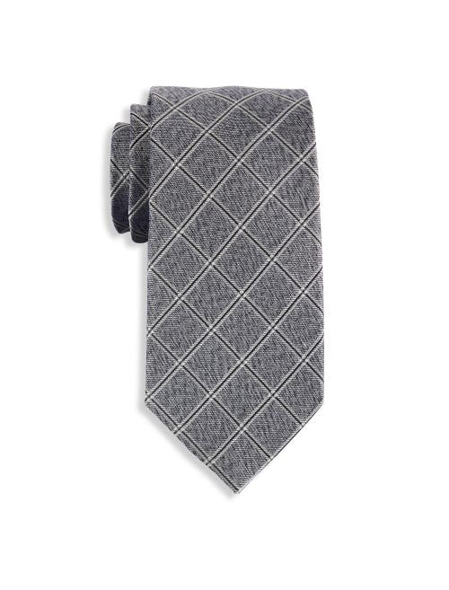 Michael Kors Michael Kors Big & Tall Yarrow Grid Patterned Tie