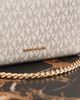 Michael Kors Michael Kors bryant small crossbody pochette bag in cream monogram-White - 3
