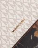 Michael Kors Michael Kors bryant small crossbody pochette bag in cream monogram-White - 4