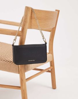 Michael Kors Michael Kors Bryant small crossbody pouchette bag in black