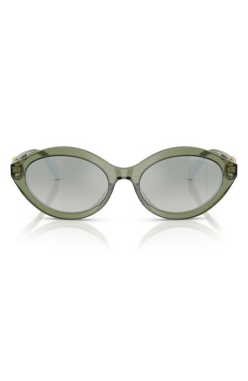 Michael Kors Michael Kors Carlazzo 55mm Oval Sunglasses