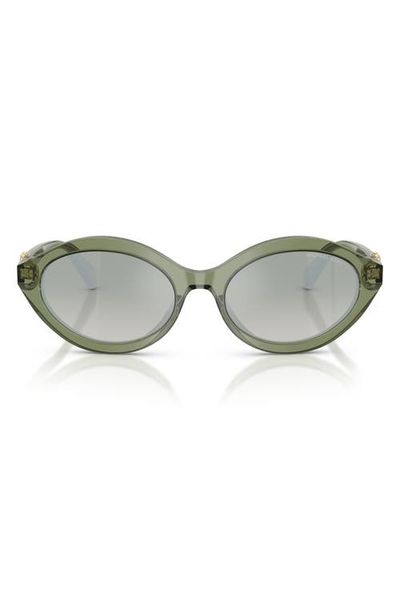 Michael Kors Michael Kors Carlazzo 55mm Oval Sunglasses