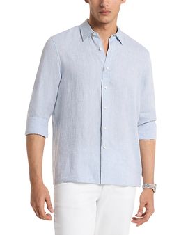 Michael Kors Michael Kors Classic Fit Linen Shirt