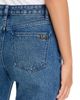 Michael Kors Michael Kors Cotton High Rise Straight Jeans in Dusk Blue Wash - 5