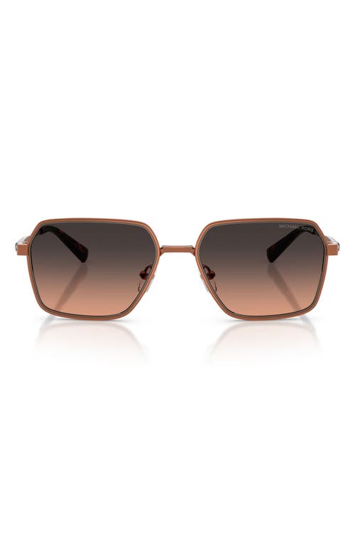 Michael Kors Michael Kors Dana Point 57mm Square Sunglasses