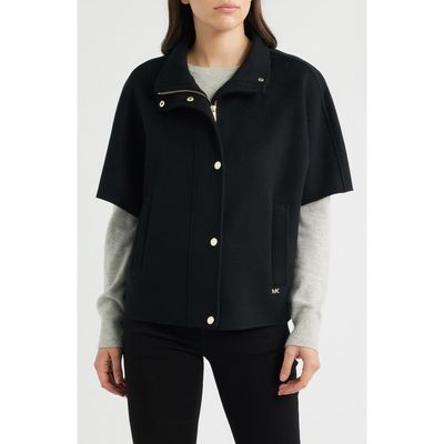 Michael Kors Michael Kors Double Face Wool Cape