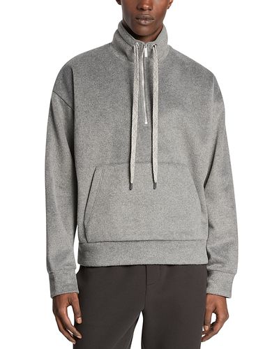 Michael Kors Michael Kors Flannel Quarter Zip Sweatshirt