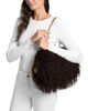 Michael Kors Michael Kors Goldie Cloud Faux Fur Frame Clutch - 2