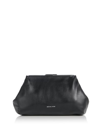 Michael Kors Michael Kors Goldie Leather Clutch