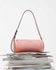 Michael Kors Michael Kors Izzy small barrel pochette shoulder bag in primrose pink - 1