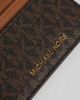 Michael Kors Michael Kors Jet Set cardholder in brown monogram print - 2