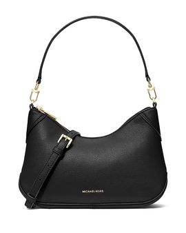 Michael Kors Michael Kors Jet Set Leather Convertible Pochette Crossbody
