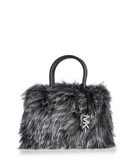 Michael Kors Michael Kors Laila Convertible Faux Fur Crossbody Bag