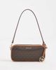 Michael Kors Michael Kors May pouchette crossbody bag in brown monogram - 1