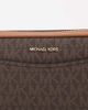 Michael Kors Michael Kors May pouchette crossbody bag in brown monogram - 4