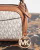 Michael Kors Michael Kors May pouchette crossbody bag in cream monogram-WHITE - 2