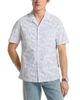 Michael Kors Michael Kors Short Sleeve Floral Stripe Camp Collar Shirt - 1