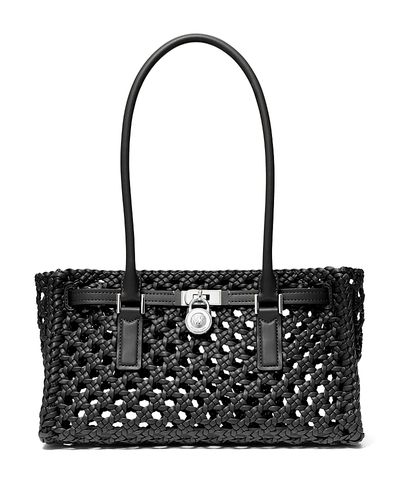 Michael Kors Michael Kors Small East/West Lattice Shoulder Bag