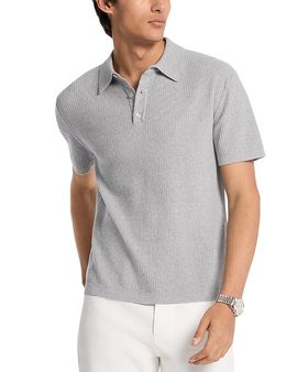 Michael Kors Michael Kors Textured Sweater Polo Shirt