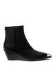 Michael Kors Michael Kors Women's Austin Leather Wedge Ankle Boots - 2