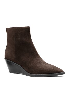 Michael Kors Michael Kors Women's Austin Nubuck Wedge Ankle Boots