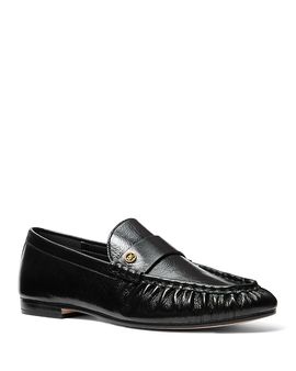 Michael Kors Michael Kors Women's Jennings Ruched Leather Loafers