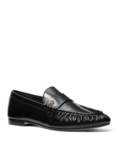 Michael Kors Michael Kors Women's Jennings Ruched Leather Loafers