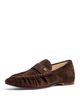 Michael Kors Michael Kors Women's Jennings Ruched Suede Loafers - 5