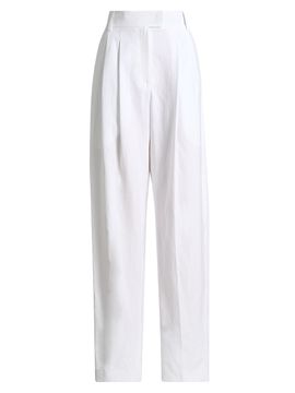 Michael Kors Women's Pleated Linen Trousers