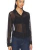 Michael Lauren Michael Lauren Alameda Mesh Long Sleeve Button Up - 2