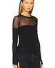 Michael Lauren Michael Lauren Herbert 1/2 Lace Top - 2